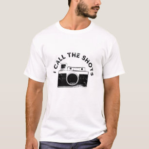 Call The Shot Vintage Camerakunst T-shirt