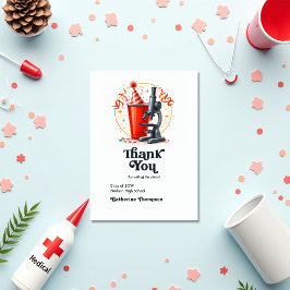 Call the Shots beroemd gemaakt door Funny Nurse Af Bedankkaart