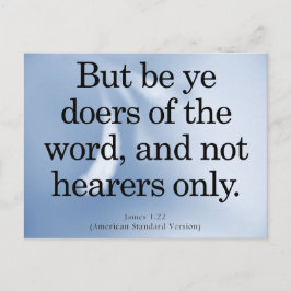 Call to Action James 1-22 Briefkaart