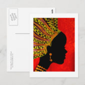 Call to Egypt II briefkaart beroemd gemaakt door A (Voorkant / Achterkant)