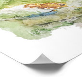 Call to Me Scripture Inspiration California Quail Poster (Hoek)