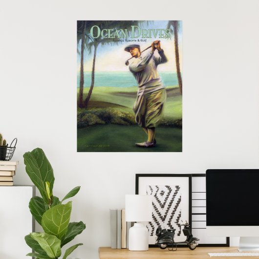 Call to Paradise by Mike Massengale Poster (Thuiskantoor)