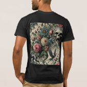 Call to the Night Gallery – Gothic Wearable Art T-shirt (Achterkant)