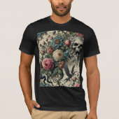 Call to the Night Gallery – Gothic Wearable Art T-shirt (Voorkant)