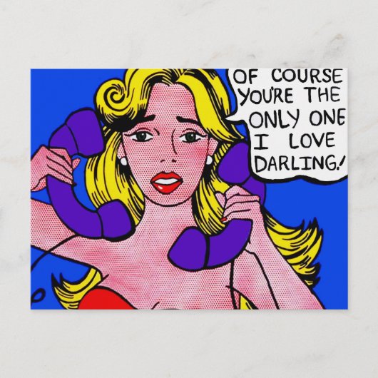 Call Waiting, Comic Art-producten Briefkaart (Voorkant)