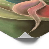 Calla Abstract Wall Art | Modern Botanical  Poster (Hoek)