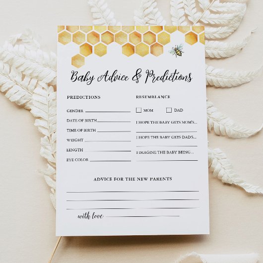 CALLA Baby shower advies en voorspellingen Kaart