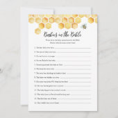 CALLA baby's in de Bijbel Baby shower spel Kaart (Voorkant)