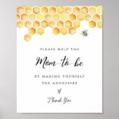 CALLA Bee Adres het Envelopteken Poster (Voorkant)