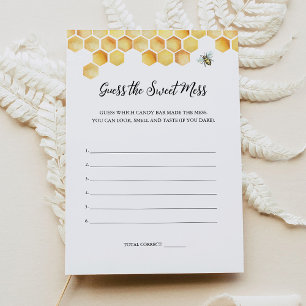 CALLA Bee Raad de Sweet Mess Game Kaart