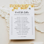 CALLA Bee wil dat ze liever Vrijgezellenfeest spel Kaart