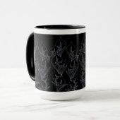 Calla〜BlackLine〜マグカップ マ グ カ ッ プDescriptives Mok (Voorkant links)