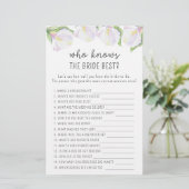 Calla bloemen - Wie weet de bruid beste spel (Staand voorkant)