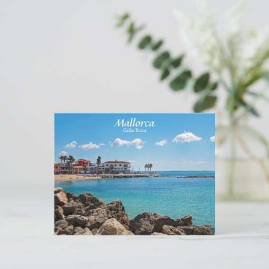 Calla Bona Mallorca Briefkaart (Staand voorkant)