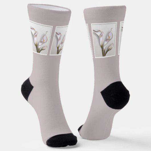 Calla Bouquet Sokken (Gebogen)
