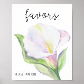 Calla - Favors, neem alsjeblieft één poster (Voorkant)