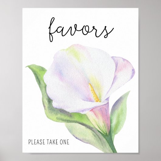 Calla - Favors, neem alsjeblieft één poster (Voorkant)