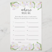 Calla flower - Waar waren we vrijgezellenfeest spe (Voorkant)