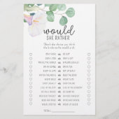 Calla flower - Wil ze liever vrijgezellenfeest spe (Voorkant)