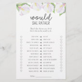 Calla flower - Wil ze liever vrijgezellenfeest spe (Voorkant)