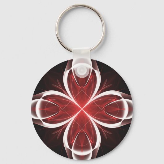 Calla Fractal Versie 2 Sleutelhanger (Voorkant)
