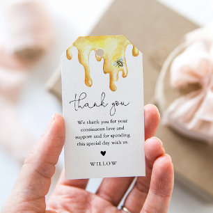 CALLA Honey Bee Favor-tag Cadeaulabel
