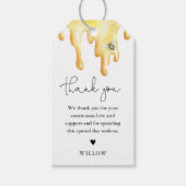 CALLA Honey Bee Favor-tag Cadeaulabel (Voorkant)