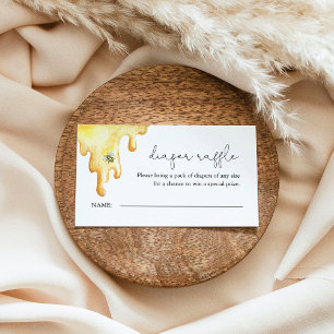 CALLA Honey Bee Luier Raffle Ticket Informatiekaartje