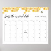 CALLA Honey Bee raden de aankomstdatum spel 16x20 Poster (Voorkant)