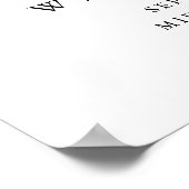 CALLA Honey Bee Vrijgezellenfeest Welkom Poster (Hoek)