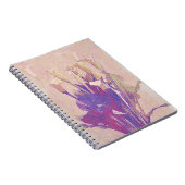 Calla lelie bloem kunst van Gertie's Tuin Notitieboek (Rechterzijde)