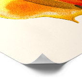 Calla lelie bloesem waterverf floraal poster (Hoek)