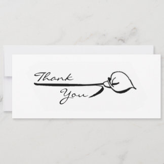 Calla lelie dank je wel kaart