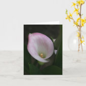 Calla Lelie Kaart (Gele Bloem)