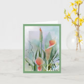 Calla Lelie Lege Notecards Kaart (Gele Bloem)