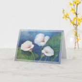 Calla Lelie Notecard Kaart (Gele Bloem)