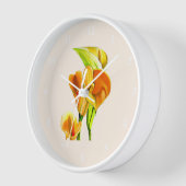 Calla lelie waterverf bloemkunst (Hoek)