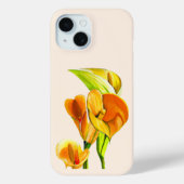 Calla lelie waterverf bloemkunst Case-Mate iPhone case (Achterkant)