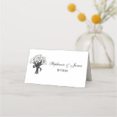 Calla Lelies Boeket Bow Ribbon Plaatskaartje (Voorkant)