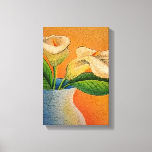 Calla Lelies canvas (Voorkant)