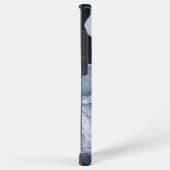 Calla Lelies Kristallijne Kunst Samsung Galaxy Hoesje (Rechterkant)