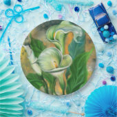 Calla Lelies Papier Borden Papieren Bordje (Feest)