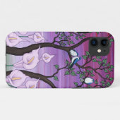 "Calla Lelies & Tree Swallows" iPhone 5 hoesje (Achterkant (horizontaal))