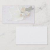 calla leugens met iris visitekaartje (Voorkant / Achterkant)