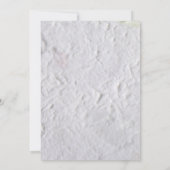 Calla-leugens met ruimte voor uitnodiging voor tek (Achterkant)