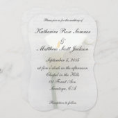 Calla lib op oud handschrift kaart (Voorkant / Achterkant)