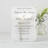 Calla lib op oud handschrift kaart (Staand voorkant)