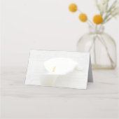 Calla lib op oud handschrift plaatskaartje (Achterkant)