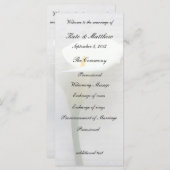 Calla lib op oud handschrift programmakaart (Voorkant / Achterkant)