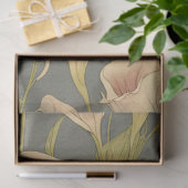 Calla lileuzen bloemen ephemerpatroon tissuepapier (Geschenk)